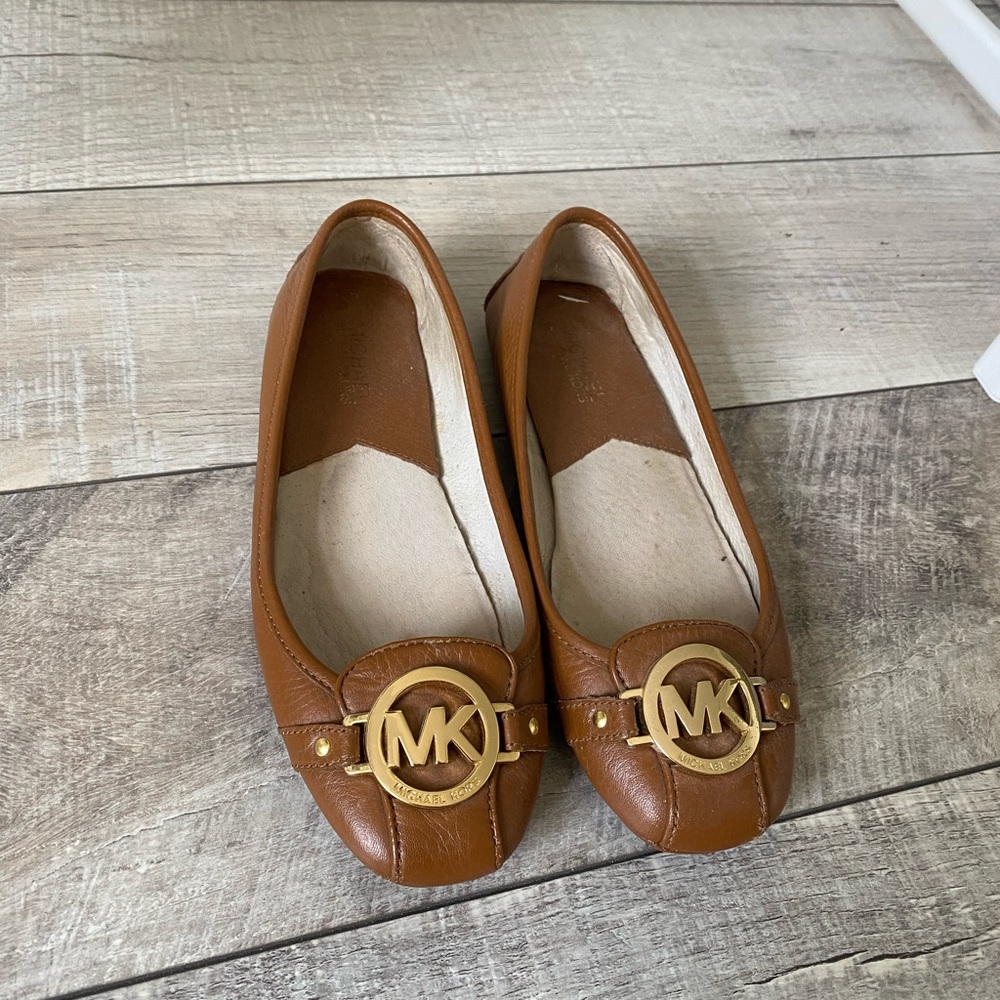 Michael Kors Leather Flats